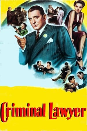 Poster Criminal Lawyer (1951)