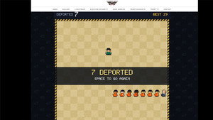 Hunting Migrants: Video Games from the White House still