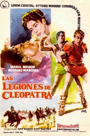 Poster Las legiones de Cleopatra 1959