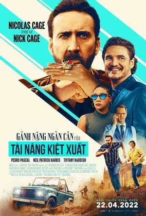 Poster Gánh Nặng Ngàn Cân Của Tài Năng Kiệt Xuất 2022