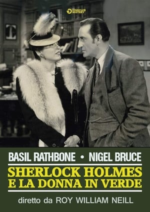 Poster Sherlock Holmes e la donna in verde 1945