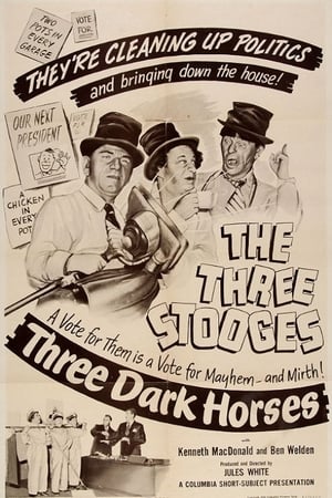 Poster Three Dark Horses 1952