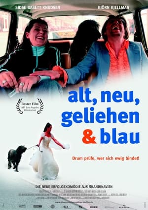 Image Alt, neu, geliehen & blau