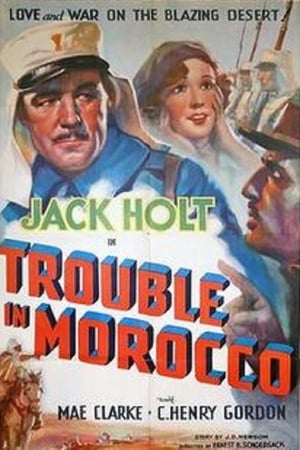 Poster Trouble in Morocco 1937