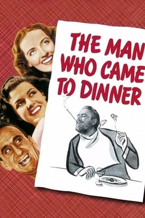 Poster L'homme qui vint dîner 1941