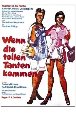 Poster Wenn die tollen Tanten kommen 1970