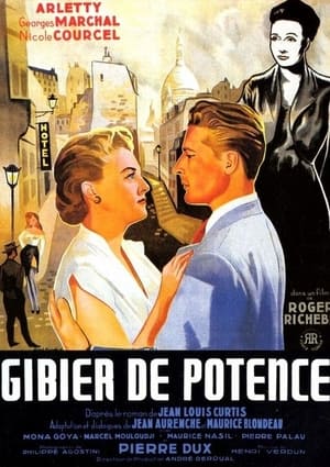 Poster Gibier de potence 1951