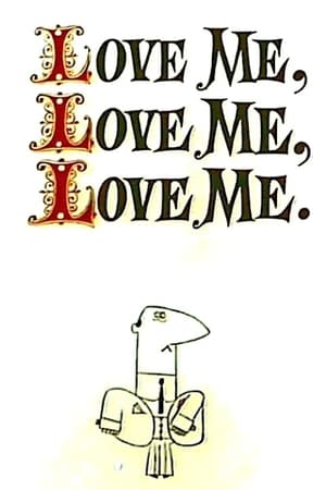 Poster Love Me, Love Me, Love Me. 1962
