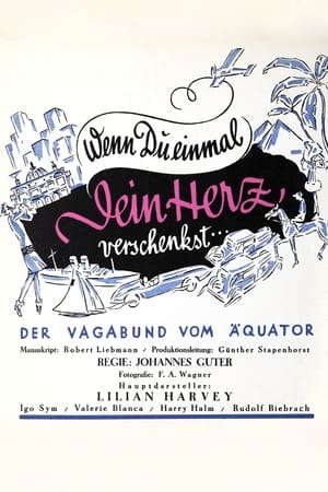 Poster Wenn du einmal dein Herz verschenkst 1929