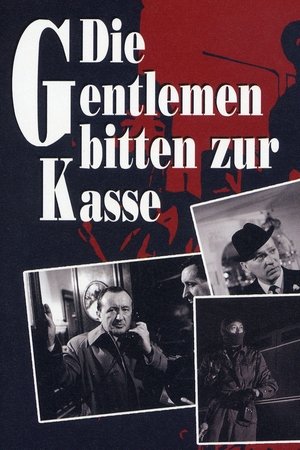 Poster Die Gentlemen bitten zur Kasse 1966