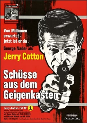 Poster Jerry Cotton - Schüsse aus dem Geigenkasten 1965