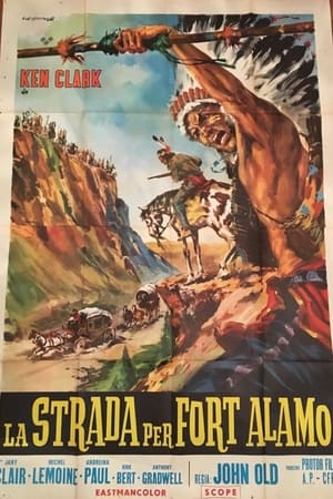 Poster Droga do Fortu Alamo 1964
