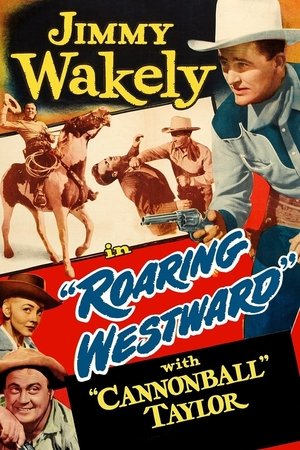 Poster Roaring Westward 1949