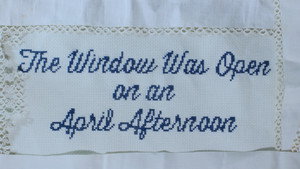 The Window Was Open on an April Afternoon