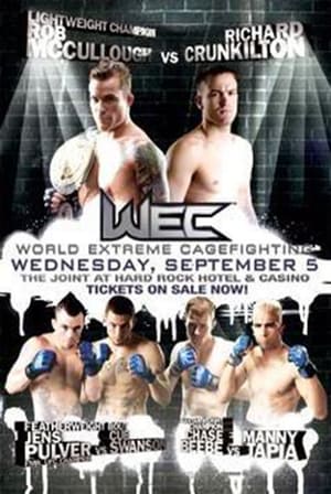 Poster WEC 30: McCullough vs. Crunkilton 2007