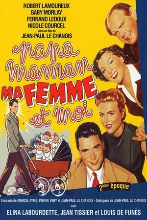 Poster Papa, Mama, My Wife and Me (1955)