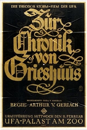 Poster Zur Chronik von Grieshuus 1925