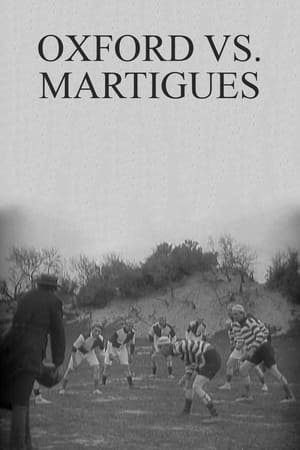 Poster Oxford vs. Martigues (1912)