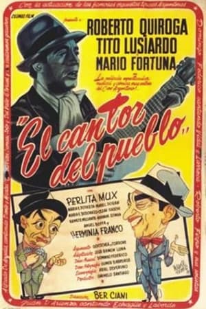 Poster El cantor del pueblo (1948)