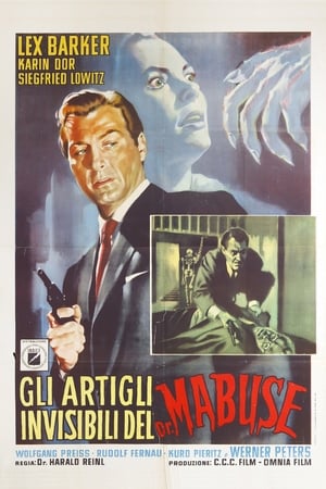 Poster di Gli artigli invisibili del dottor Mabuse