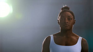 Simone Biles Rising backdrop