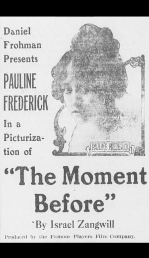 Poster The Moment Before (1916)