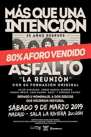 Poster Asfalto – Sold Out 2017