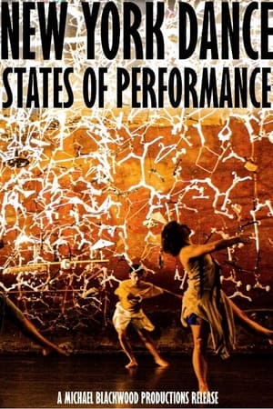 Poster New York Dance States of Performance 2010