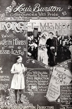 Poster Forget Me Not 1922