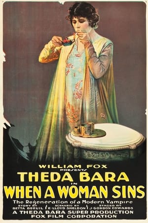 Poster When a Woman Sins (1918)