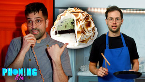 1. Pastel de crepe de Alaska al horno versus pastel de crepe picante