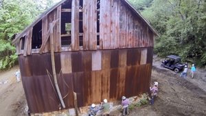 Building Wild Demolition Derby Cabin