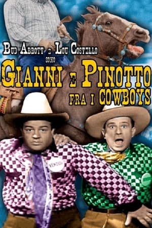 Poster Gianni e Pinotto tra i cowboys 1942