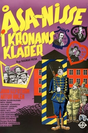 Poster Åsa-Nisse i kronans kläder (1958)