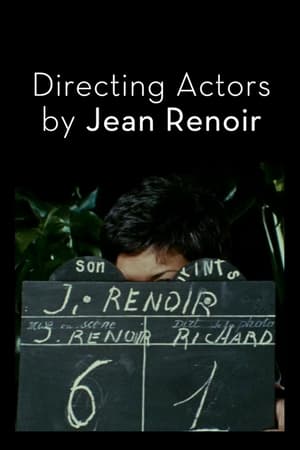 Poster La Direction d'acteur par Jean Renoir 1969