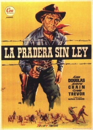 Poster La pradera sin ley 1955