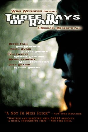 Poster Three Days of Rain 2002