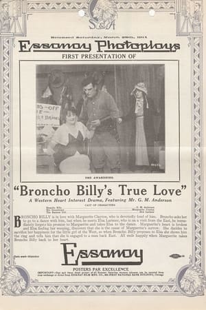 Poster Broncho Billy's True Love (1914)