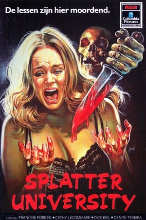 Poster Splatter University 1984