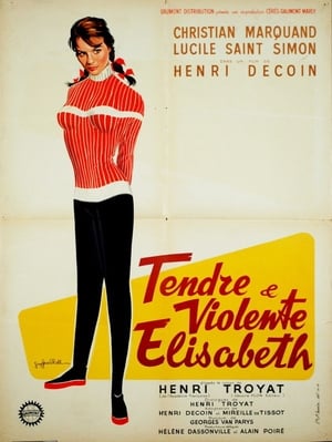 Poster Tendre et violente Elisabeth 1960