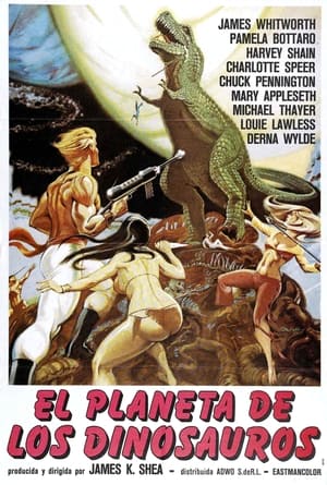 Poster El planeta de los dinosaurios 1977