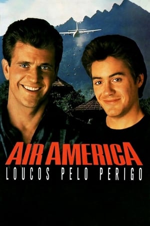 Poster Air America - Loucos Pelo Perigo 1990