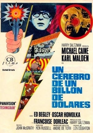 Poster Un cerebro de un billón de dólares 1967