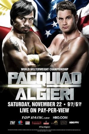 Poster Manny Pacquiao vs. Chris Algieri 2014
