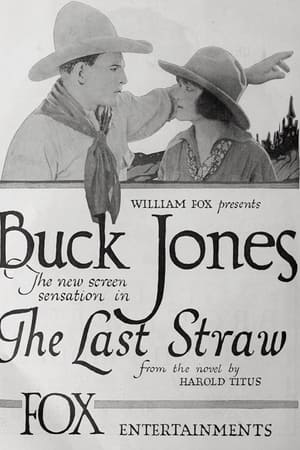 Poster The Last Straw 1920