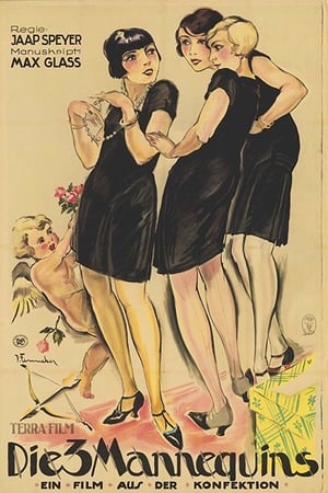 Poster Die drei Mannequins 1926