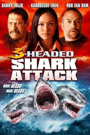 Image L'attaque du requin a 3 têtes