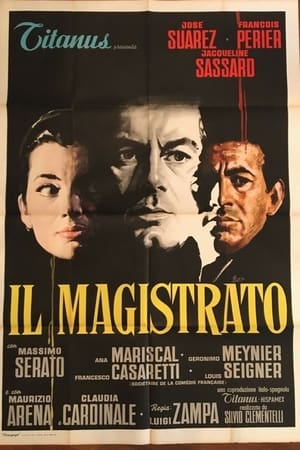 Poster Il magistrato 1959