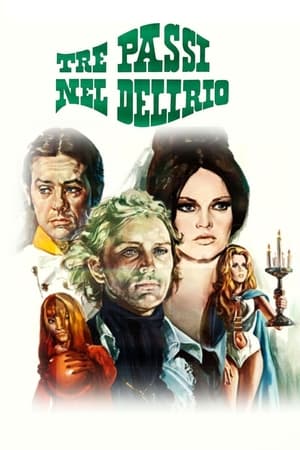 Poster Tre passi nel delirio 1968