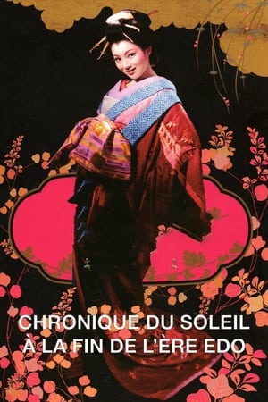Poster Chronique du soleil à la fin de l'ère Edo 1957